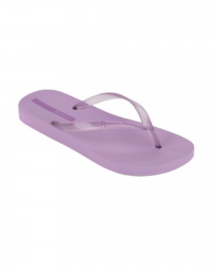 Ipanema Ana Connect Flip Flops Dam Lila Lila | RUTQBN098