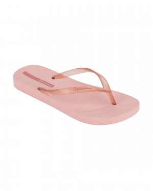 Ipanema Ana Connect Flip Flops Dam Rosa Rosa | RWNVTK639