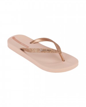 Ipanema Ana Sparkle Flip Flops Dam Rosa Rosa | KSGPEV213