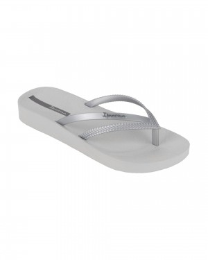 Ipanema Bossa Soft Flip Flops Dam Grå Silver | ATCYMN870