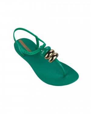 Ipanema Class Sandal Sandaler Dam Gröna Bruna | HZCKPF582