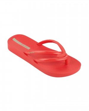 Ipanema Comfy Flip Flops Dam Röda Röda | GISLOV670
