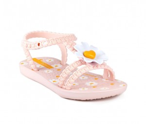 Ipanema Daisy Sandaler Baby Rosa Rosa Gula | RTKLSM598