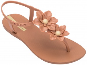 Ipanema Duo Flowers Sandaler Dam Bruna Gula | TRCMQI203