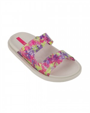 Ipanema Follow Badtofflor Barn Beige Rosa Gröna | UHRCBZ398