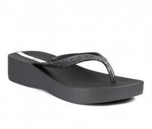 Ipanema Mesh Chic Flip Flops Dam Svarta Svarta | IVWKFY230