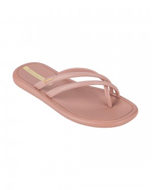 Ipanema Meu Sol Rasteira Flip Flops Dam Ljusrosa | MENDLV279