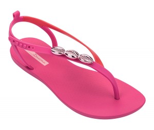 Ipanema Salty Sandaler Dam Rosa Röda | WLSCEB403