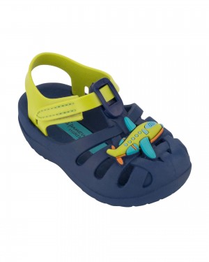 Ipanema Summer Sandaler Baby Blå Gröna | NQUXVK651