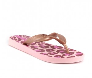 Ipanema Temas Flip Flops Barn Rosa Metal Rosa | WIETOG932